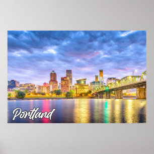Portland, Oregon, Förenade Stater Poster
