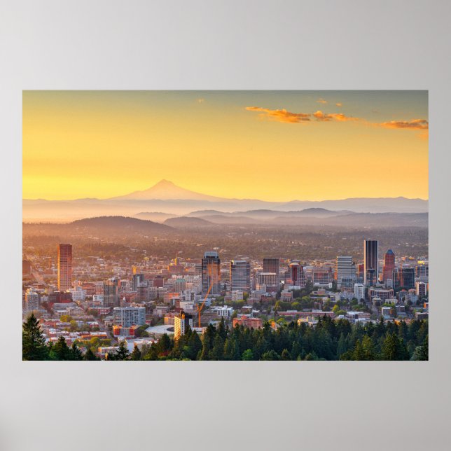 Portland, Oregon, Förenade Stater Poster (Framsidan)