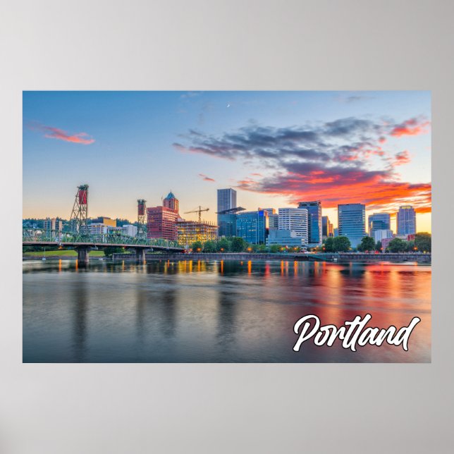 Portland, Oregon, Förenade Stater Poster (Framsidan)