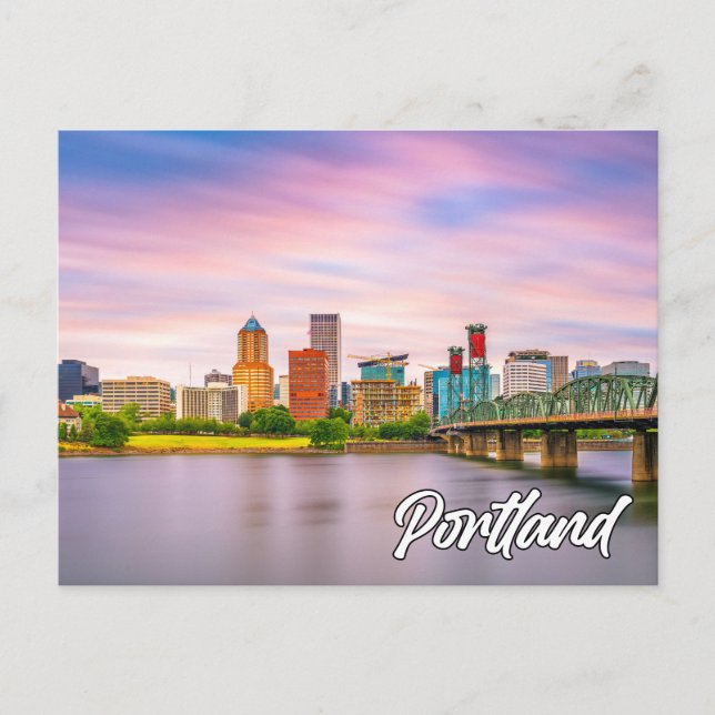 Portland, Oregon, Förenade Stater Vykort (Framsida)