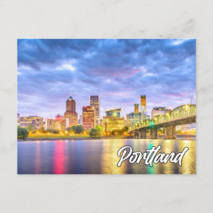 Portland, Oregon, Förenade Stater Vykort