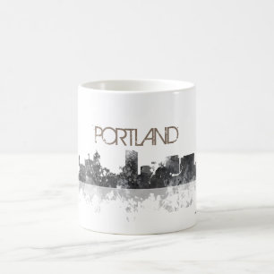 PORTLAND OREGON HORISONT KAFFEMUGG
