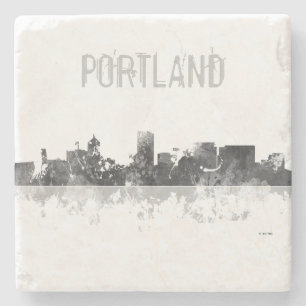 PORTLAND OREGON HORISONT STENUNDERLÄGG