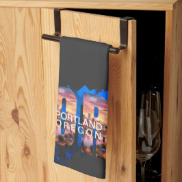 Portland Oregon Kökshandduk