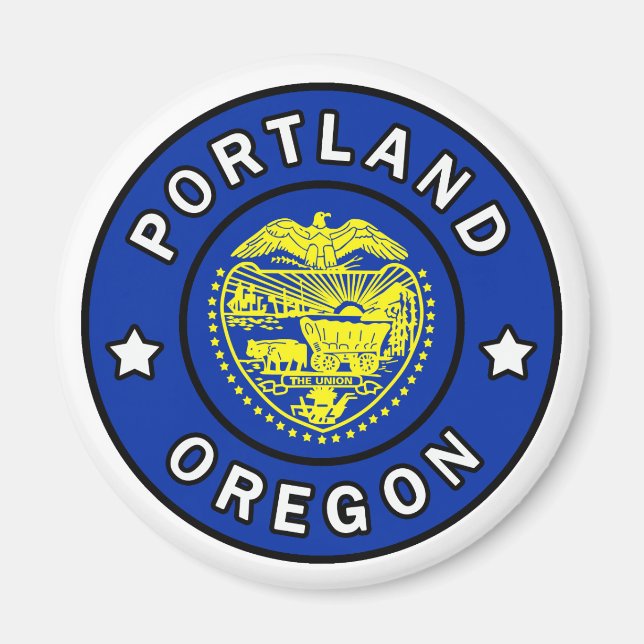 Portland Oregon Magnet (Framsidan)