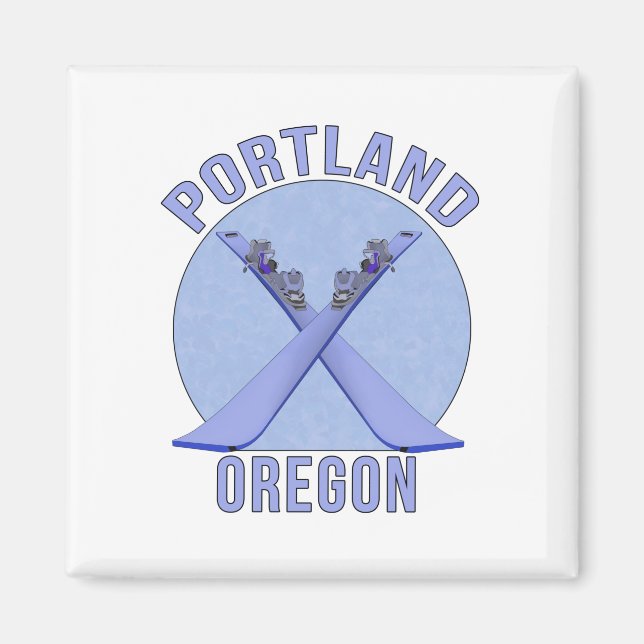 Portland, Oregon Magnet (Framsidan)