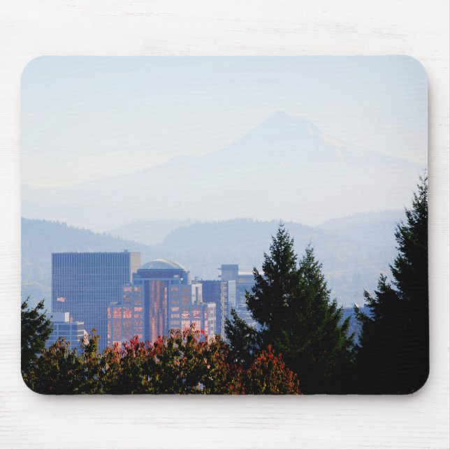 Portland Oregon Mousepad Musmatta (Framsidan)