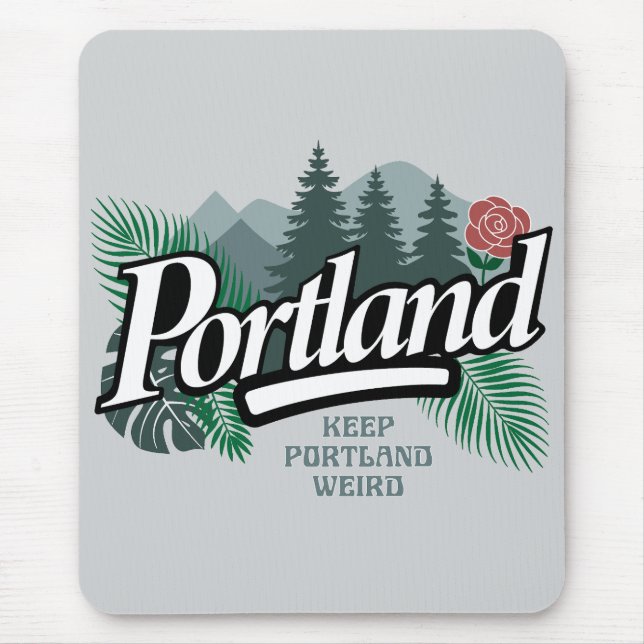 Portland Oregon Musmatta (Framsidan)