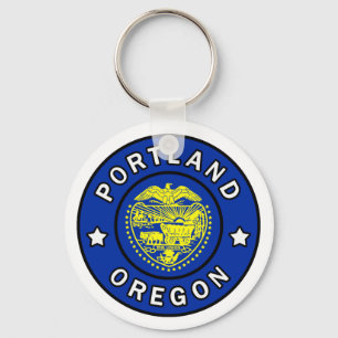 Portland Oregon Nyckelring
