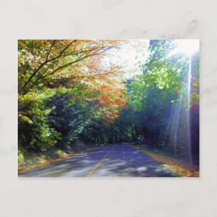 Portland, Oregon Road till Ro Garden Vykort