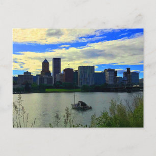 Portland, Oregon Skyline #1 vykort