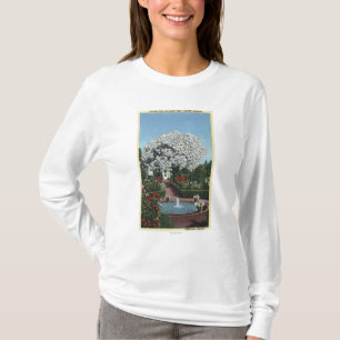 Portland Oregon - spanjorbassäng och spöketräd T-shirt