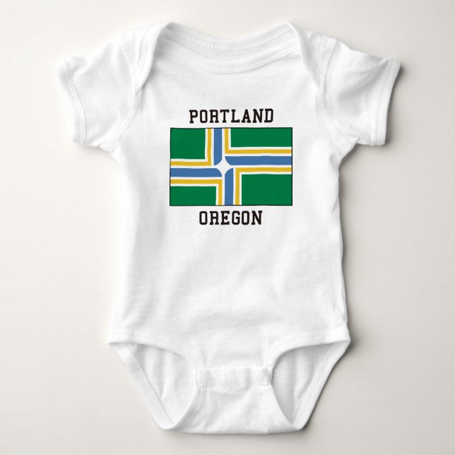 Portland Oregon T Shirt (Framsida)