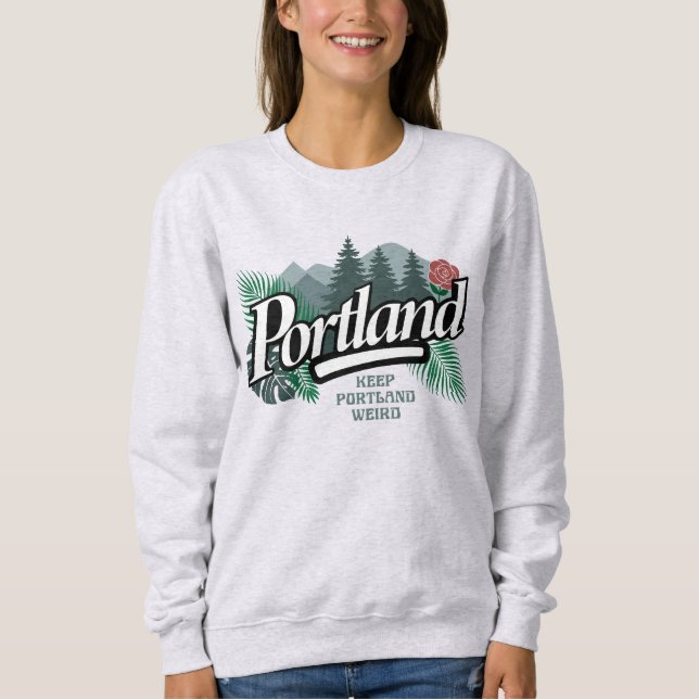 Portland Oregon T Shirt (Framsida)