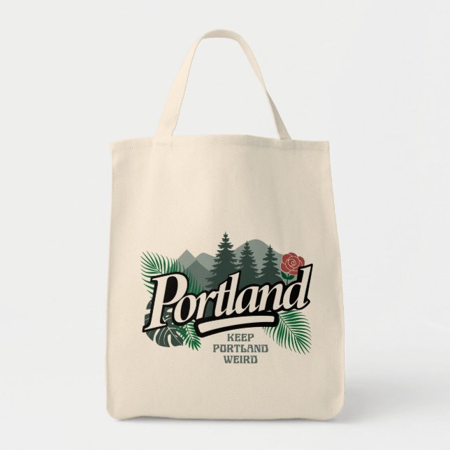 Portland Oregon Tygkasse (Framsidan)