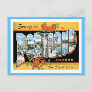 Portland Oregon US City Vykort