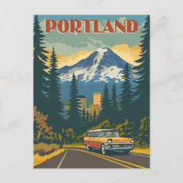 Portland, Oregon Vykort