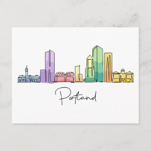 Portland OREGON Vykort