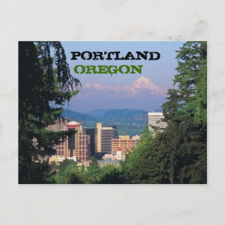 Portland, Oregon-vykort Vykort