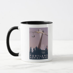 Portland OregonAerial spårvagnplats Mugg