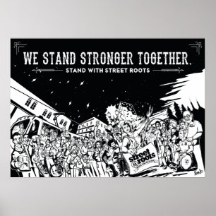 Portland Parad - ett gaturotskydd poster