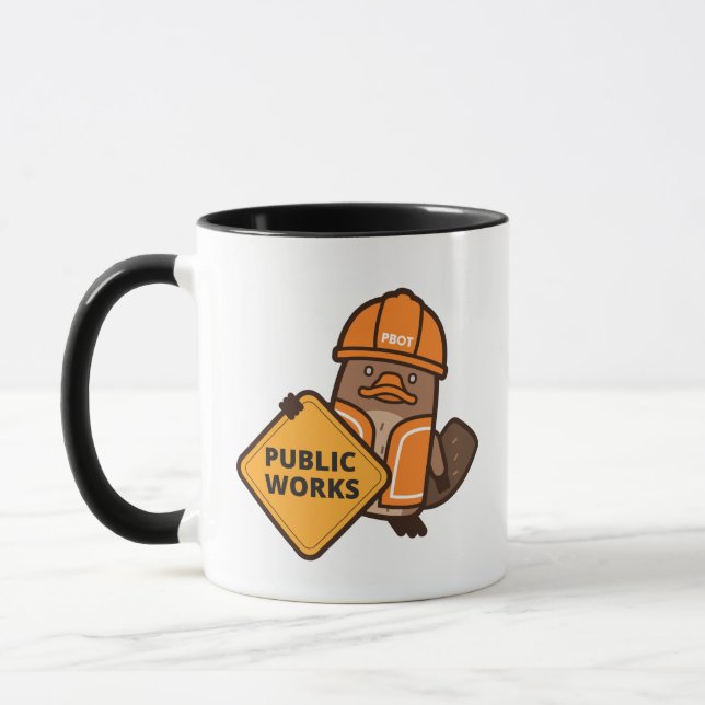Portland Public Works Platypus Mugg (Vänster)