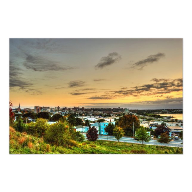 portland-skylin fototryck (Framsidan)