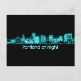 Portland Skyline Vykort