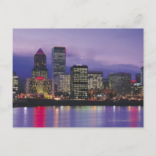 Portland Skyline Vykort