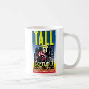 Portland Skyliners HÖGVÄXT klubbmugg Kaffemugg