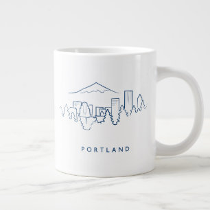 Portland Stadssiluett Jumbo Mugg
