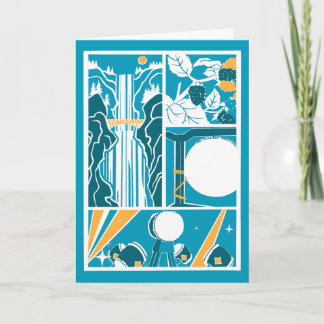 Portland Taiko Folded Card Tack Kort