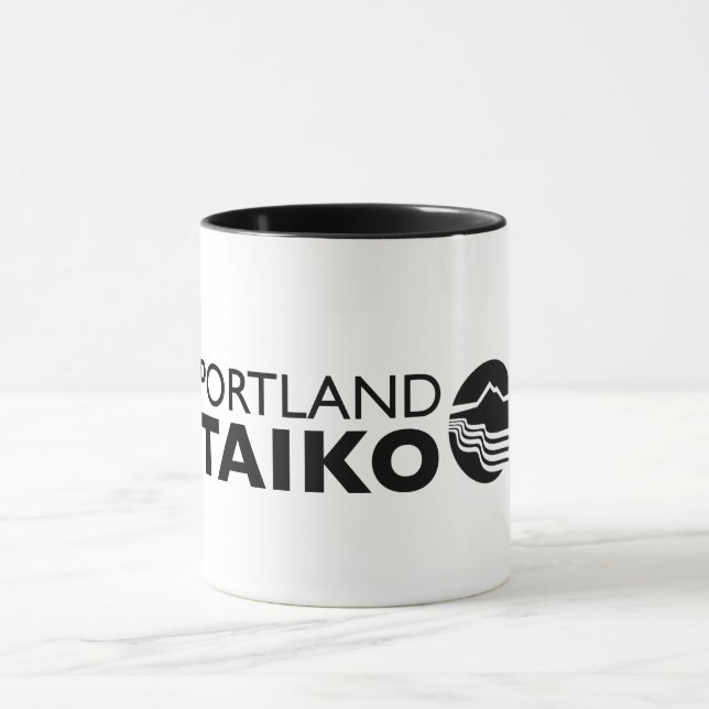 Portland Taiko Logotyp Mugg (Center)