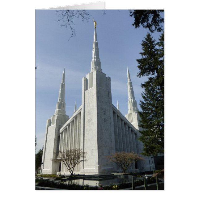 Portland Temple - Tomt kort (Framsidan)