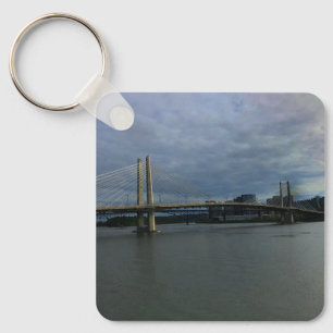 Portland Tilikum Crossing #1 Nyckelkedja Nyckelring