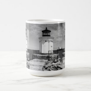 Portland vågbrytarefyr kaffemugg