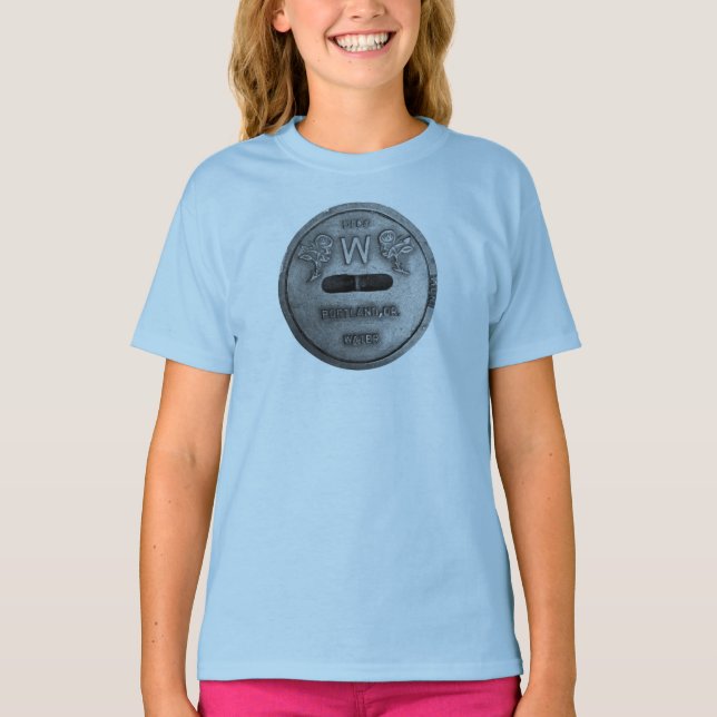 Portland vatten kläcker skjortan tee (Framsida)