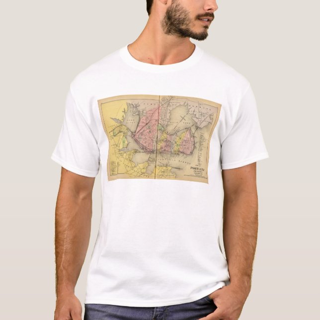 Portland & vicinity, mig t-shirt (Framsida)
