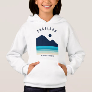 Portland Victoria Australien Retro Vintage Strand T Shirt