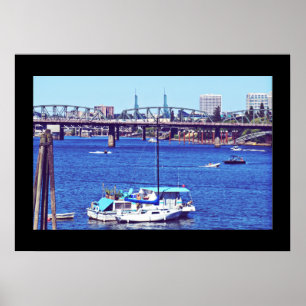 Portland Waterfront Poster
