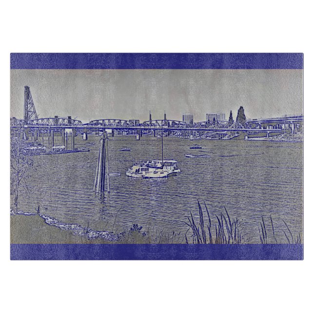 Portland Waterfront Sketch (Framsidan)