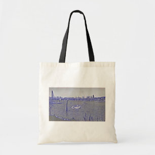 Portland Waterfront Sketch Tygkasse