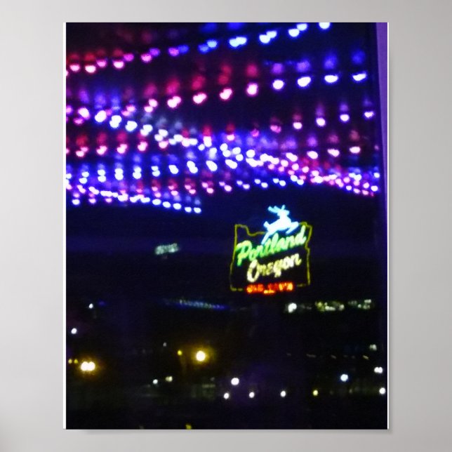 Portland White Stag - Poster (Framsidan)