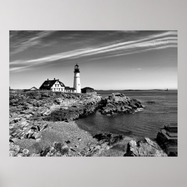 Portlandhead Black n White Poster (Framsidan)