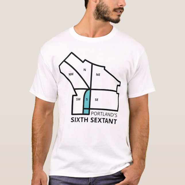 Portlands sjätte saft t shirt (Framsida)