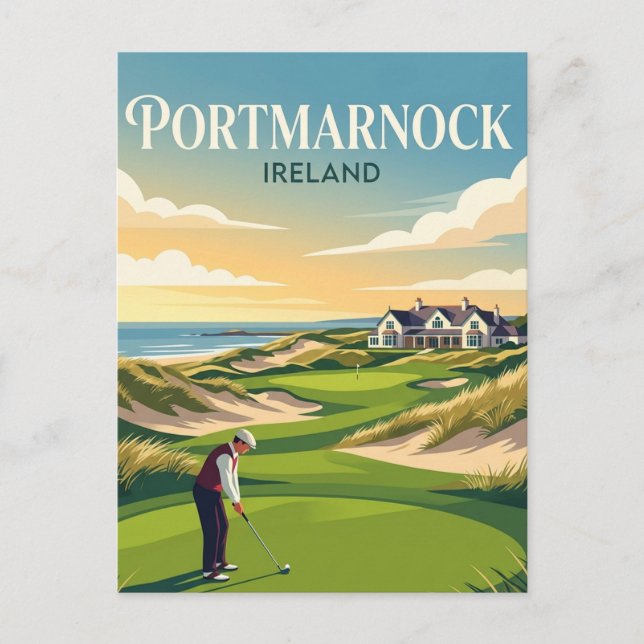 Portmarnock, Irland Vykort (Framsida)
