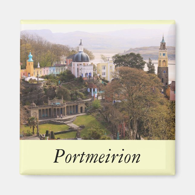 Portmeirion Magnet (Framsidan)