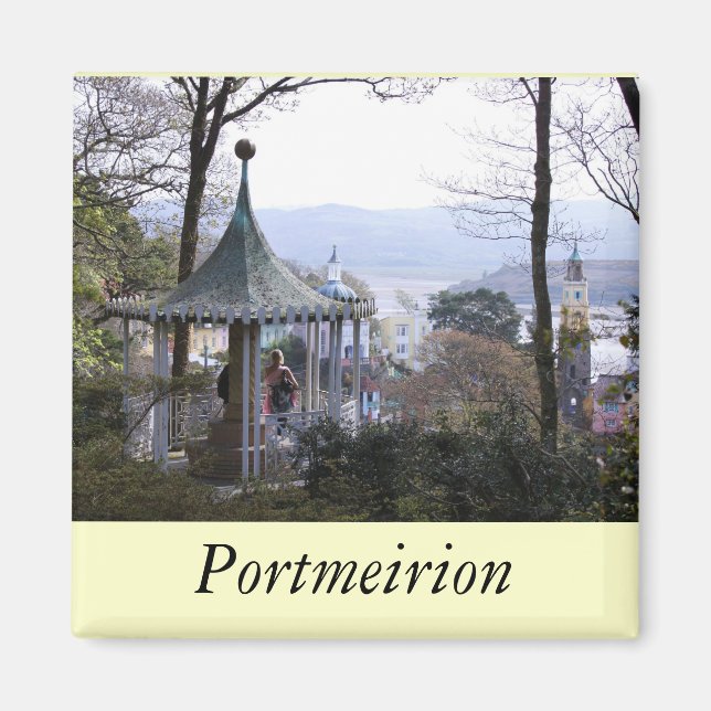 Portmeirion Magnet (Framsidan)