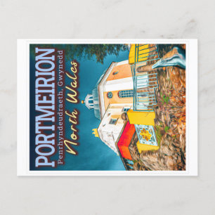 PORTMEIRION - PENRHYNDEUDRAETH GWYNEDD NORTH WALES VYKORT