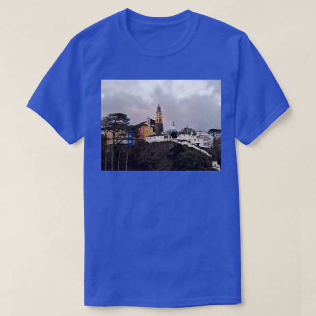 Portmeirion village  t shirt (Design framsida)